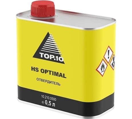 Отвердитель для лака TOP.10 hs optimal, 0,5л 10.210.0500 10.210.0500.