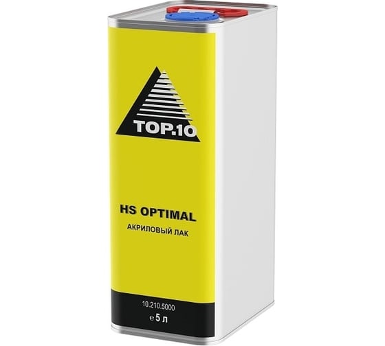 Лак TOP.10 hs optimal, 5л 10.210.5000 10.210.5000. 1
