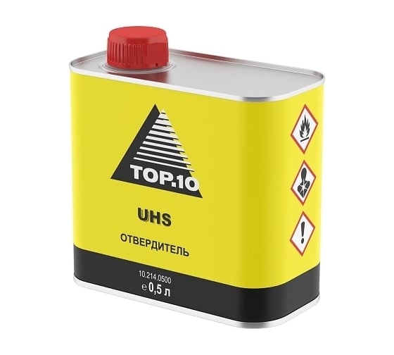 Отвердитель для лака TOP.10 uhs, 0,5л 10.214.0500 10.214.0500.