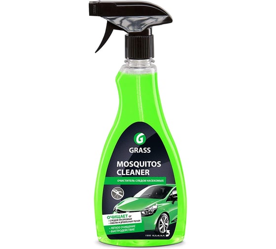 Средство для удаления следов насекомых 500 мл Grass Mosquitos Cleaner 118105