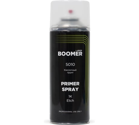Кислотный протравливающий грунт - спрей BOOMER 1к, в аэрозоле, бежевый 400 мл 5010