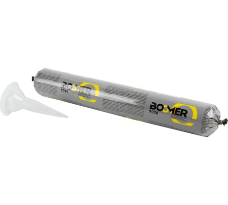 Полиуретановый клей-герметик для вклейки стекол BOOMER, 600 мл 9030