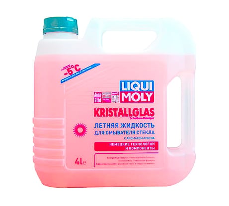 Летняя жидкость для омывателя стекла LIQUI MOLY -5C KRISTALLGLAS Scheiben-Reiniger 4л 04775