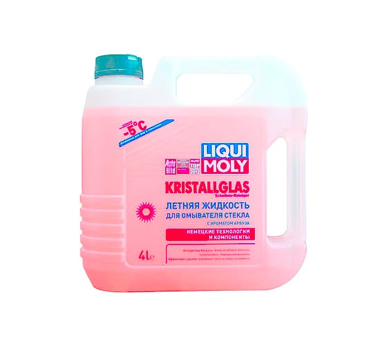 Летняя жидкость для омывателя стекла LIQUI MOLY -5C KRISTALLGLAS Scheiben-Reiniger 4л 04775
