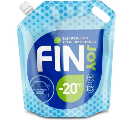 Жидкость в бачок омывателя ХИМИК FIN JOY Tech -20С, зеленое яблоко 4 л 66101501