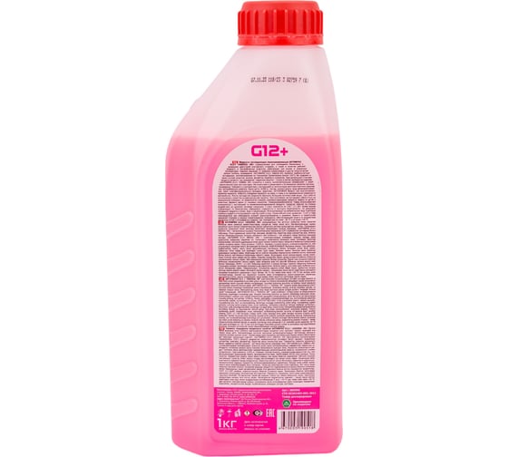 Антифриз Sibiria antifreeze g12+, -40, красный, 1 кг 800598