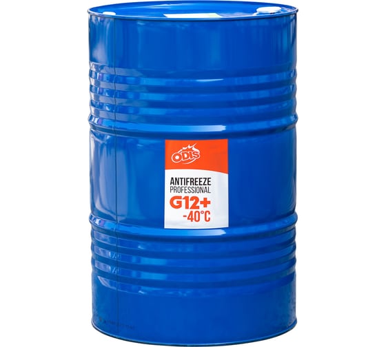 Антифриз ODIS G12+ Antifreeze Professional Red -40C, 205 л/220 кг Ds0710 1