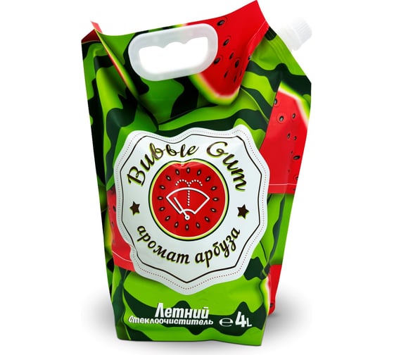 Стеклоочиститель Bubble gum 01 лето, арбуз 4607066981593