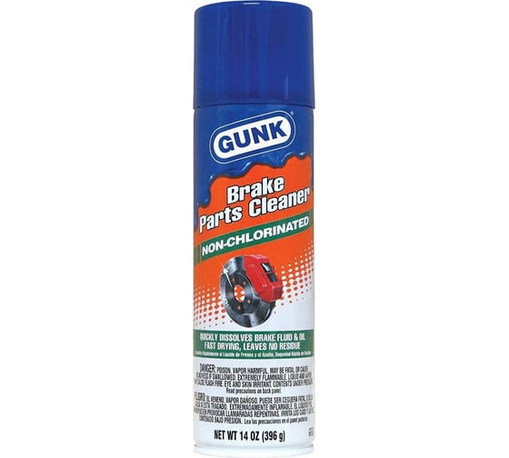 Очиститель тормозов и деталей GUNK без хлора, аэрозоль, 396 г M705