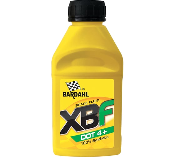 Тормозная жидкость BARDAHL DOT 4+, 450 мл 5912 1