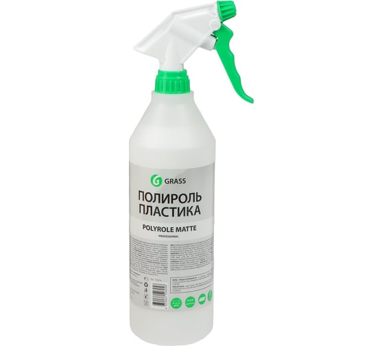 Полироль пластика (с профессиональным тригером 1 л) Grass Polyrole Matte professional 110216
