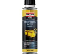 Антигель дизеля +очиститель системы топлива AREXONS DIESEL MIX 500 мл, шт 9849