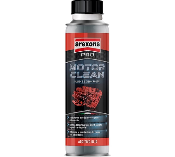 Промывка, очиститель масляной системы AREXONS MOTOR CLEAN 300 мл, шт 9874
