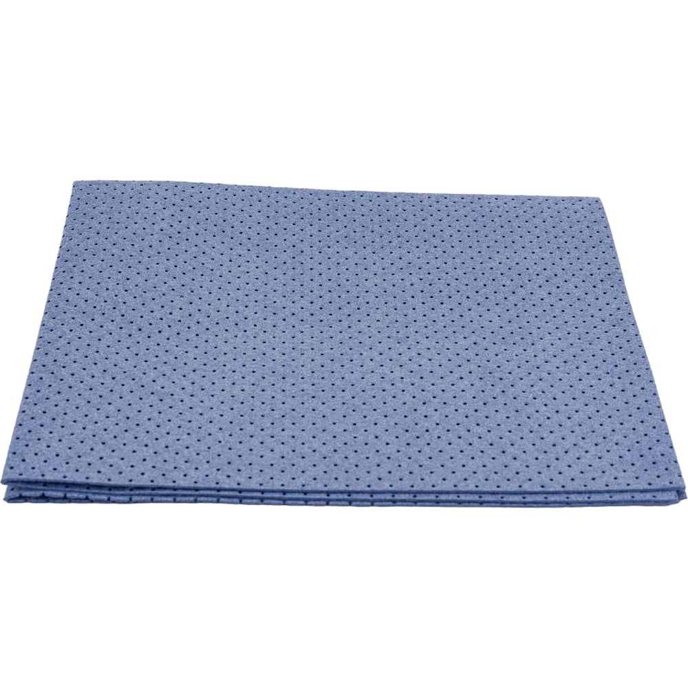 Искусственная перфорированная замша ACG SALPA 25 синяя, размер 55x40 см ...