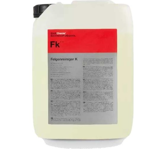 Очиститель колесных дисков Koch Chemie felgenreiniger-k 6012, 12 кг 007028