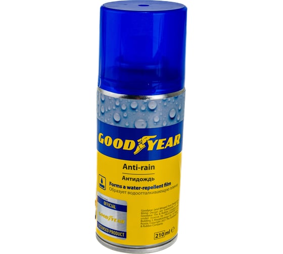 Антидождь, аэрозоль 210 мл Goodyear GY000708