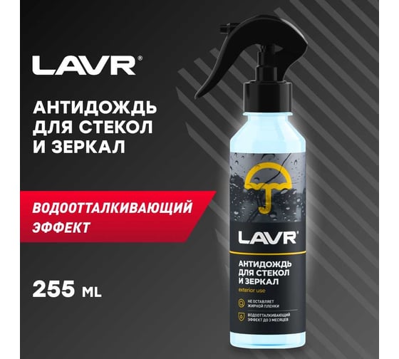 Антидождь LAVR 255 мл Ln1617