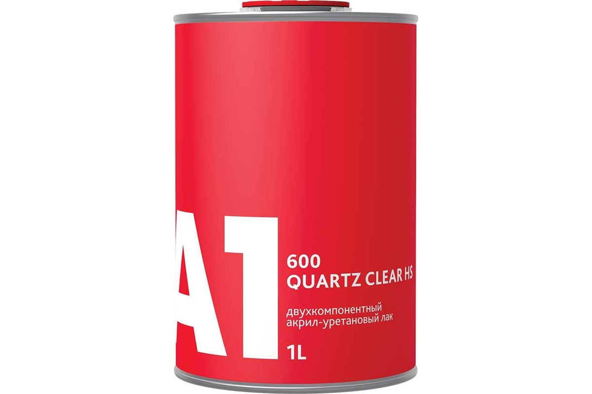 Прозрачный лак A1 600 Quartz Clear HS в комплекте с отвердителем, 1 л + 0.5  л 600QC-1000