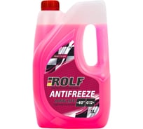 Антифриз Rolf antifreeze g12+ red, красный 5 л, карбоксилатный 70012