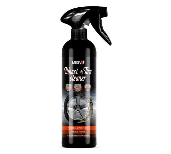 Очиститель шин и дисков Megvit 500 мл Wheel Tire Cleaner 500 MEGVIT