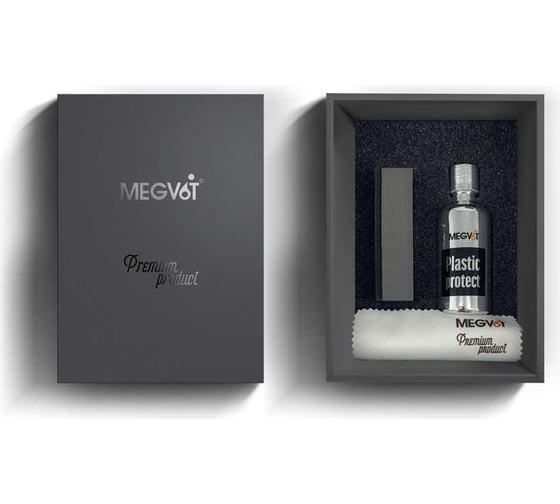 Защитное керамическое покрытие для пластика Megvit 50 мл Megvit Plastic Protect