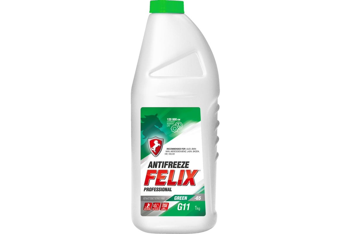 Антифриз FELIX -65, зеленый, 1 кг 430206231 - выгодная цена, отзывы ...
