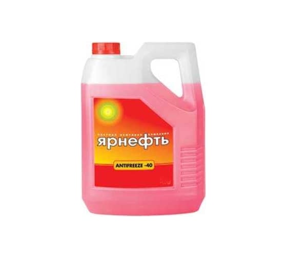 Антифриз Ярнефть -40 красный 10кг 1606