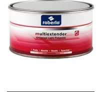 Шпатлевка ROBERLO multiextender полиэфирная, облегченная, универсальная + отв., 0.75 л 61003