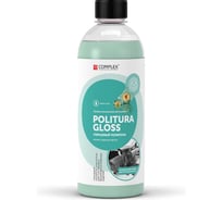 Глянцевый полироль для пластика Complex politura gloss ледяной цветок 0,5л 1112505