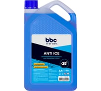 Стеклоомывающая зимняя жидкость BiBiCare -25, 2,9 л 4030