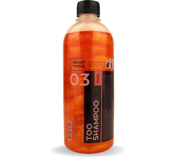 Высокопенный ручной автошампунь Smart Open too shampoo 03 fenix 0,5л 1503052 1