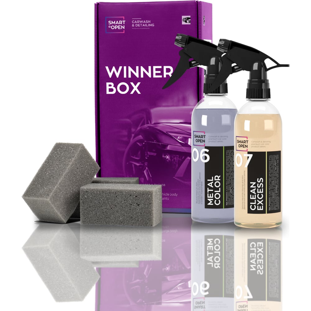 Набор автохимии для кузова автомобиля Smart Open winner box 15WINB ...
