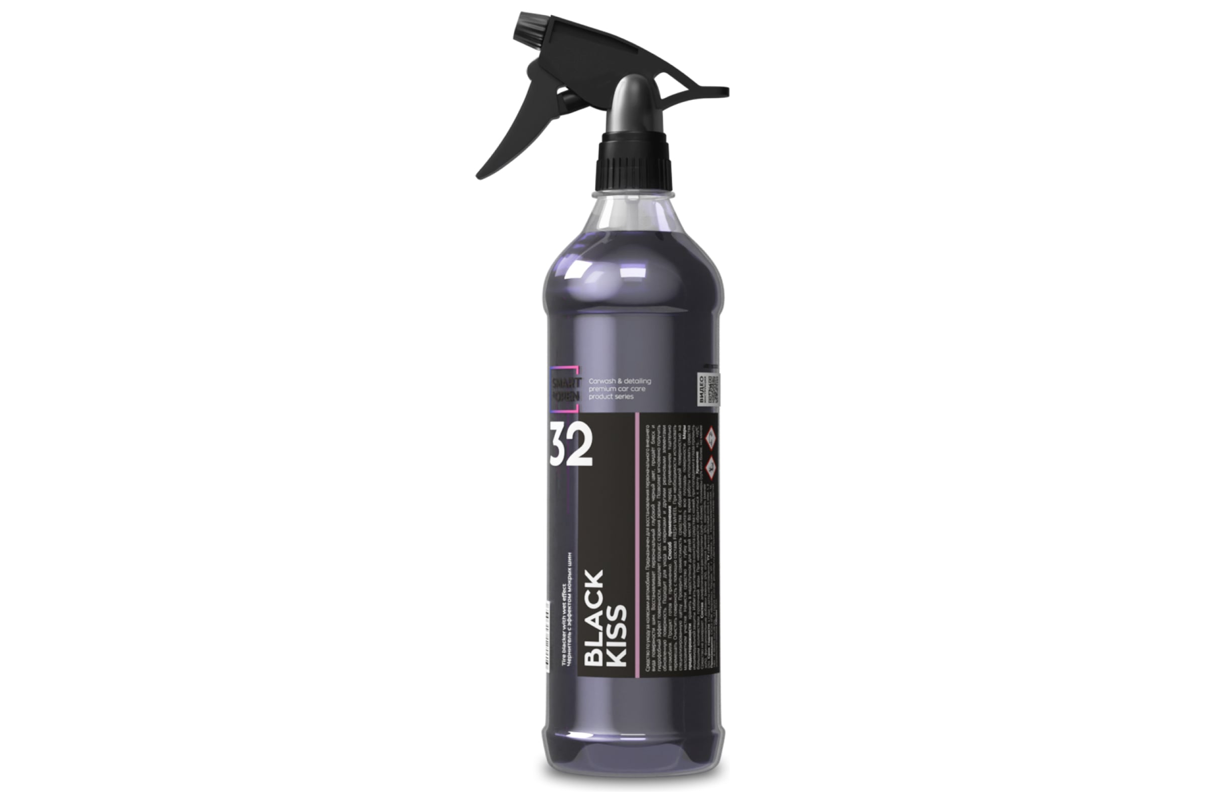 Чернитель резины, шин Black Kiss 32, 0,5 л Smart Open 153205