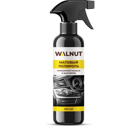 Матовая полироль для пластика WALNUT 500 мл WLN0401