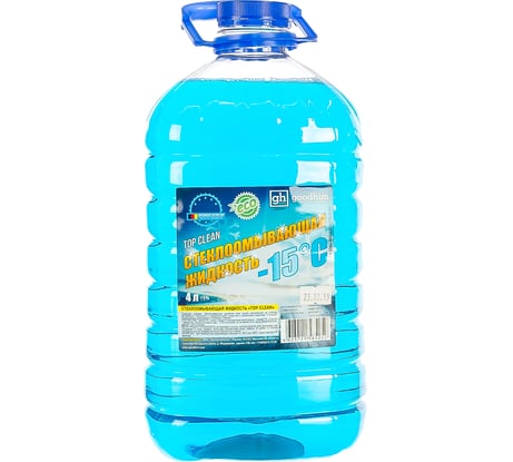 Стеклоомывающая жидкость (готовый раствор - 4 л.) Goodhim TOPCLEAN 65250
