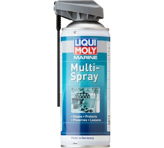Мультиспрей для водной техники, 0.4л LIQUI MOLY Marine Multi-Spray М 25052 1