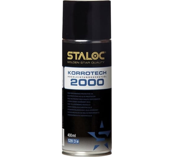 Высокоэффективное защитное масло STALOC korrotech 2000, sq-1002, 400 мл 104409057