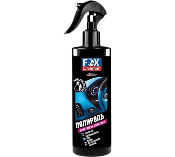 Полироль-очиститель пластика 250 мл Fox Chemie LMF72