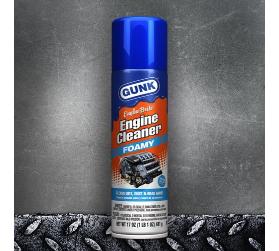Пенный очиститель двигателя, аэрозоль 481г. GUNK FEB-1