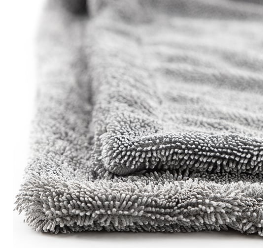 Двуслойная микрофибра для сушки кузова Shine systems Easy dry double max 50x80 см, 1200 г/м2 SS443
