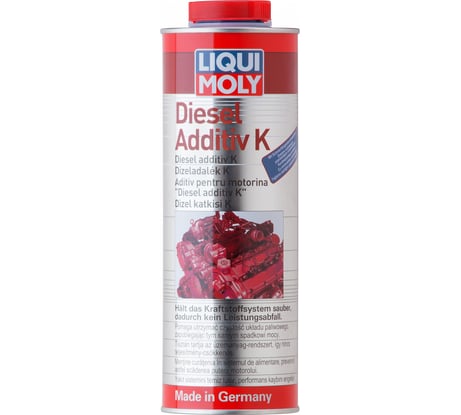 Присадка в дизельное топливо Diesel Additiv K, 1 литр, LIQUI MOLY 2616