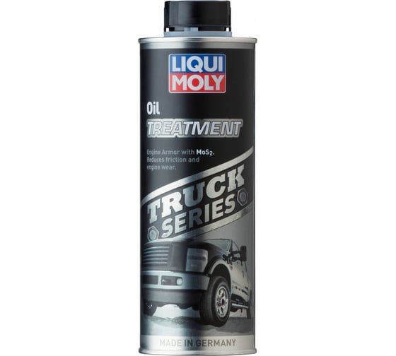 Антификционная присадка с MoS2 в моторное масло Truck Series Oil Treatment, 0.5 л, LIQUI MOLY 20998