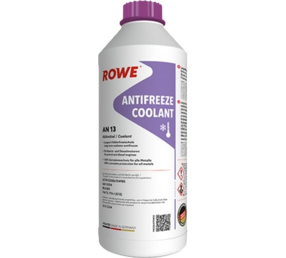 Охлаждающая жидкость ROWE HIGHTEC ANTIFREEZE AN G13 21062-0015-99 1
