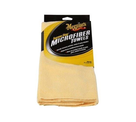 Микрофибровая салфетка meguiar's Supreme Shine Microfiber Towel X2020