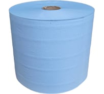 Протирочный материал R2R цвет голубой, 2-х сл., 24 см, 330м, 1000 л в рулоне, упаковка 2 рулона КСМ-24