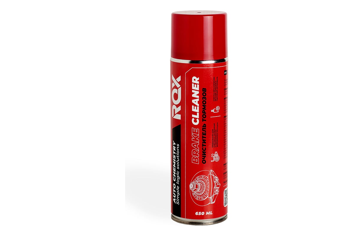 Очиститель тормозов ROX BRAKE CLEANER аэрозольный баллон 650 мл R181 -  выгодная цена, отзывы, характеристики, фото - купить в Москве и РФ