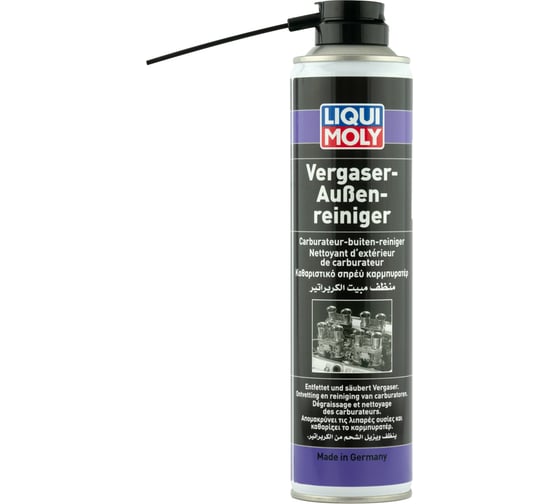 Спрей-очиститель карбюратора LIQUI MOLY Vergaser-Aussen-Rein 0.4 л 1844 1