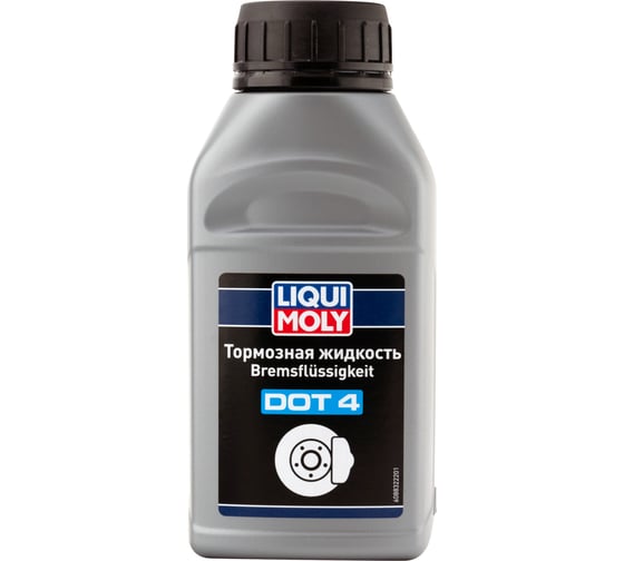LiquiMoly Тормозная жидкость Bremsflussigkeit DOT 4 (0,25л) LIQUI MOLY 3091 1