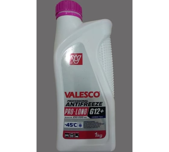 Антифриз VALESCO PRO-LONG G12+, -45`C, 1 кг 489085h