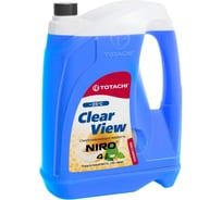 Омывающая жидкость TOTACHI NIRO CLEAR VIEW -25C изопропил, 4л 31804